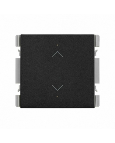 SIMON | 21000133-098 | INTERRUPTOR MASTER PARA PERSIANAS IO NEGRO MATE SIMON 270