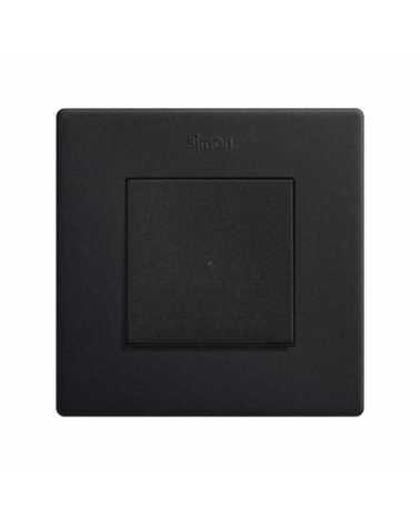 SIMON | 21010036-098 | CONMUTADOR MASTER IO 230V~ CON SISTEMA DE EMBORNAMIENTO A TORNILLO NEGRO MATE SIMON 270