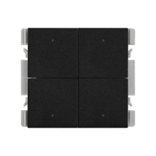 SIMON | 21040035-098 | BOTONERA MASTER IO 4 FUNCIONES PARA CREACIÓN EXPERIENCIAS NEGRO MATE SIMON 270