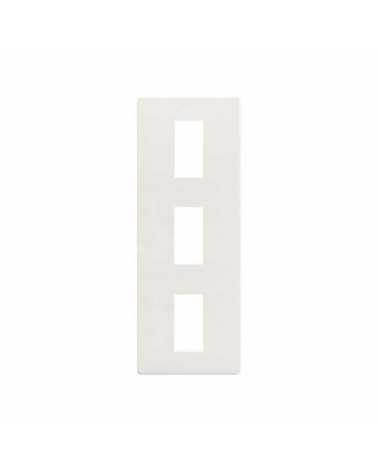 SIMON | 27111630-090 | MARCO ESTÉTICA MÍNIMA VERTICAL PARA 3 ELEMENTOS BLANCO SIMON 270