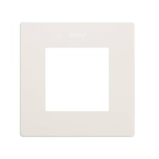 SIMON | 27192610-090 | MARCO ESTÉTICA ICON PARA MECANISMOS IP44 DE 1 ELEMENTO BLANCO SIMON 270