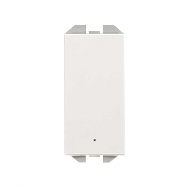 SIMON 20001160-090 Pulsador N con luminoso y módulo estrecho 10A blanco SIMON 270