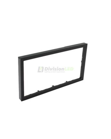 SIMON 10000620-138 Marco con 2 elementos negro brillante SIMON 100