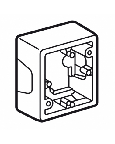 LEGRAND | 776181 | VALENA-CAJA SUPERFICIE 1ELE BLANCO