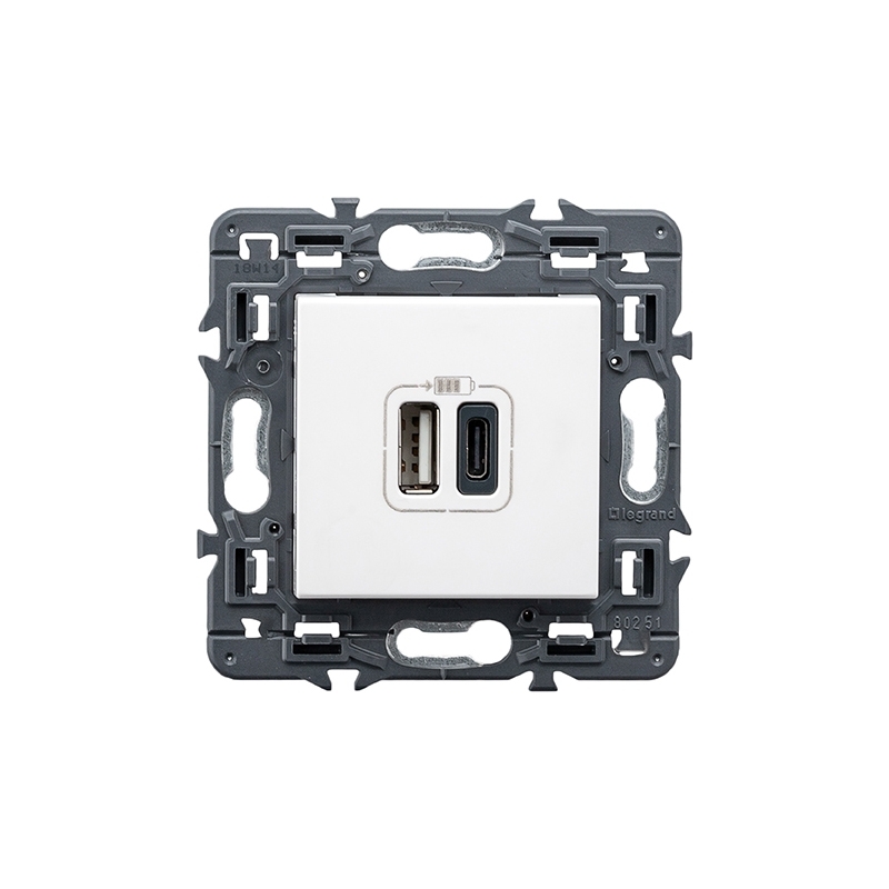 LEGRAND | 741232 | VALENA NEXT-BASE 2XUSB TIPA+C 2