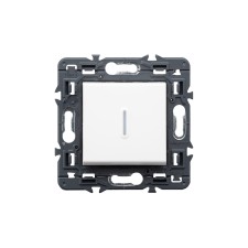 LEGRAND | 741243 | VALENA NEXT-INTERRUPTOR 1P LUMIN 10AX BLANCO