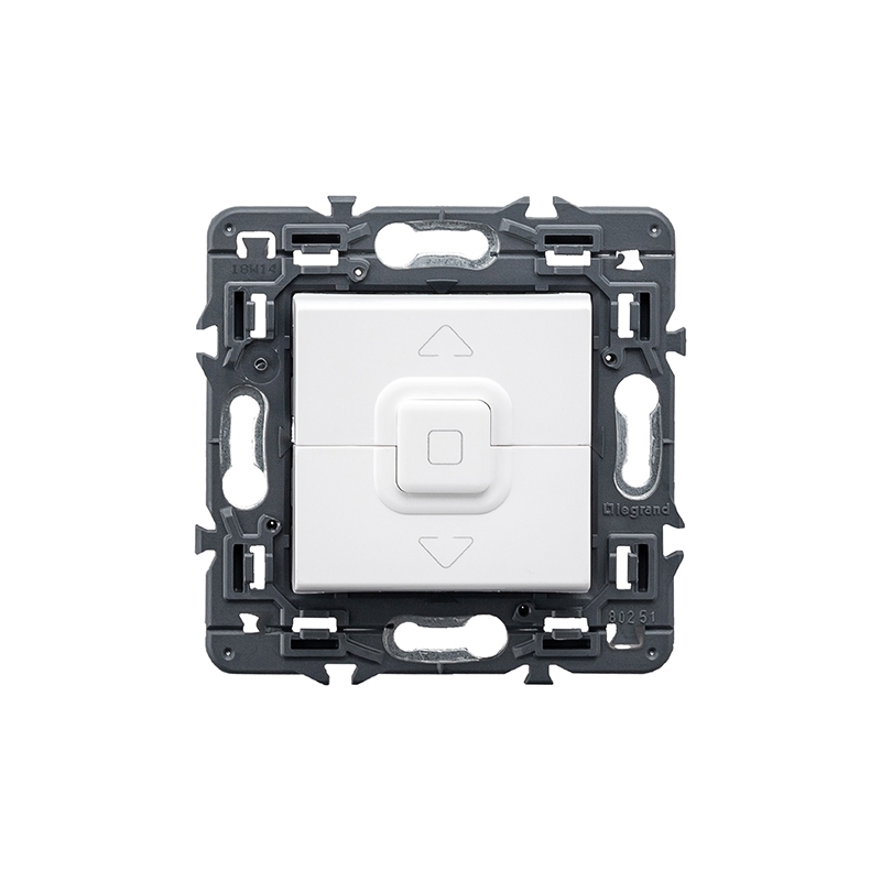 LEGRAND | 741253 | VALENA NEXT-PULSADOR DOBLE PERSIANA 6A BLANCO