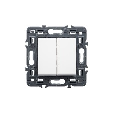 LEGRAND | 741257 | VALENA NEXT-PULSADOR INV.DOBLE 1P 6A BLANCO