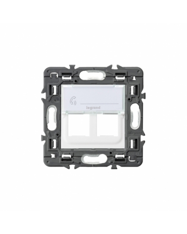 LEGRAND | 741278 | VALENA NEXT-ADAPT.2XRJ45 KEYSTONE BLANCO