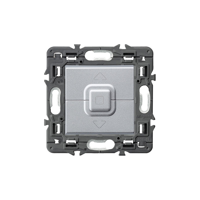 LEGRAND | 741352 | VALENA NEXT-CONMUTADOR DOBLE PERSIANA 6A ALUMINIO