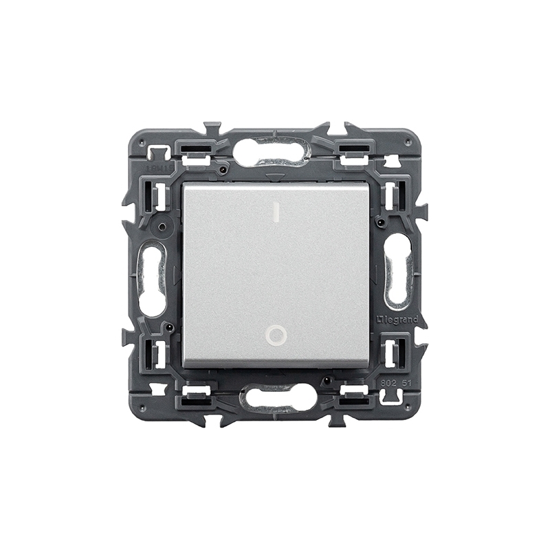 LEGRAND | 741356 | VALENA NEXT-INTERRUPTOR 2P 16A ALUMINIO