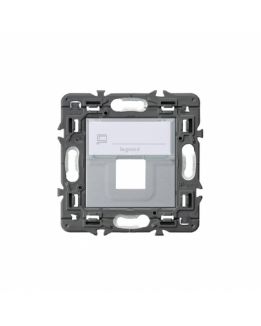 LEGRAND | 741377 | VALENA NEXT-ADAPT.1XRJ45 KEYSTONE ALUMINIO