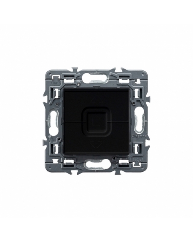 LEGRAND | 741453 | VALENA NEXT-PULSADOR DOBLE PERSIANA 6A DARK