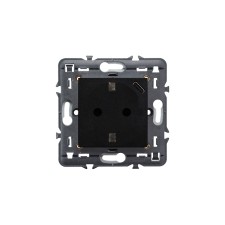 LEGRAND | 741434 | VALENA NEXT-BASE 2P+T+USB TIPO C DARK