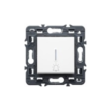 LEGRAND | 741259 | VALENA NEXT-PULSADOR LUMIN CAMP 1P 6A BLANCO