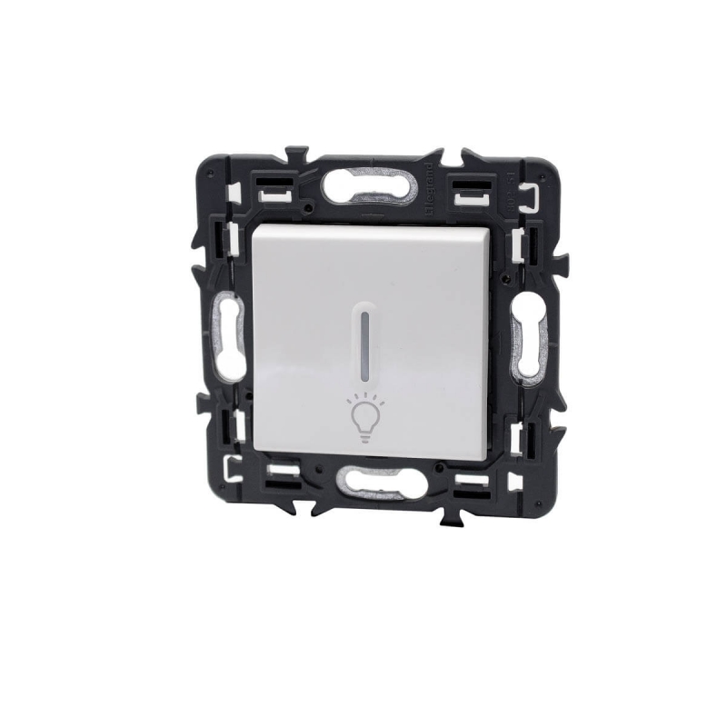 LEGRAND 741289 PULSADOR LUMINOSO LAMPARA 1P 6A BLANCO LEGRAND VALENA NEXT