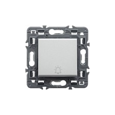 LEGRAND | 741358 | VALENA NEXT-PULSADOR CAMPANA 1P 6A ALUMINIO
