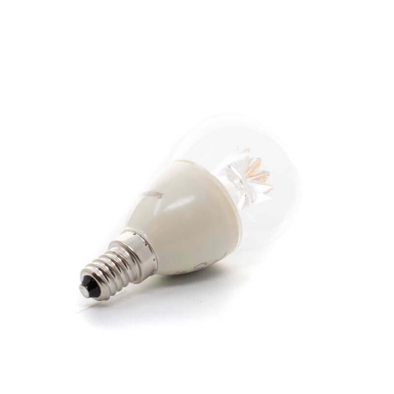 Bombilla Philips MASTER LEDlustre DT 6-40W E14 P48 CL - ¡en 360°! - DivisionLED