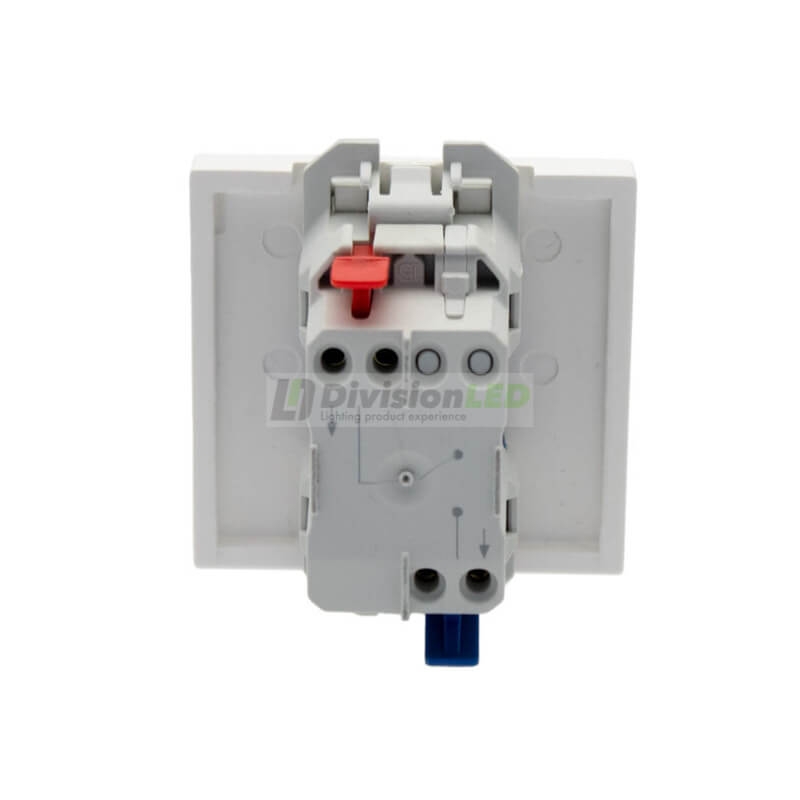 SIMON | 20000101-090 | INTERRUPTOR UNIPOLAR PULSANTE 10AX 230V~ CON SISTEMA DE EMBORNAMIENTO RÁPIDO BLANCO SIMON 270