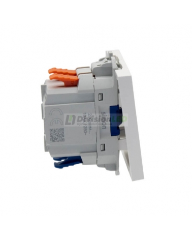 SIMON 20000251-090 Cruzamiento pulsante 10AX blanco SIMON 270