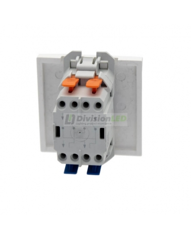 SIMON 20000251-090 Cruzamiento pulsante 10AX blanco SIMON 270