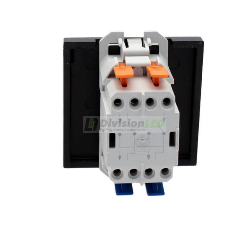 SIMON 20000251-098 Cruzamiento pulsante 10AX negro mate SIMON 270