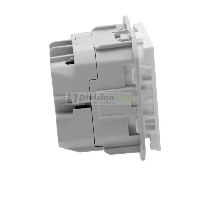 SIMON 20000432-090 Base de enchufe schuko con embornamiento por tornillo blanco SIMON 270