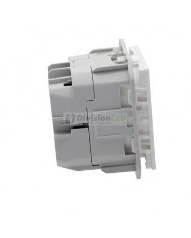 SIMON 20000432-090 Base de enchufe schuko con embornamiento por tornillo blanco SIMON 270