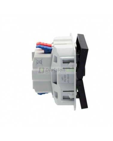 SIMON 20000333-098 Interruptor de persianas con 3 posiciones negro mate SIMON 270