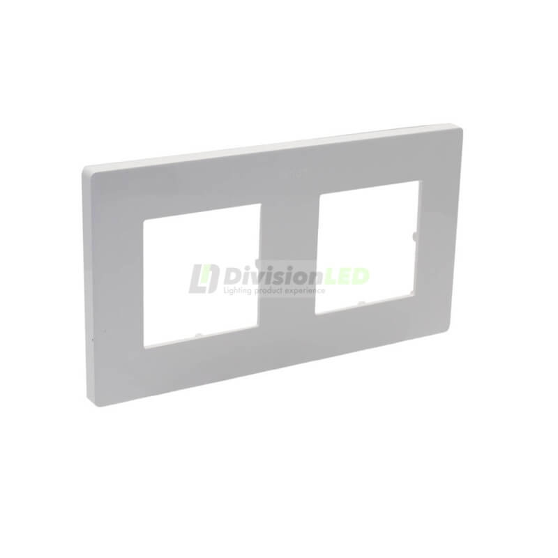 SIMON 27000620-090 Marco estética icon con 2 elementos blanco SIMON 270