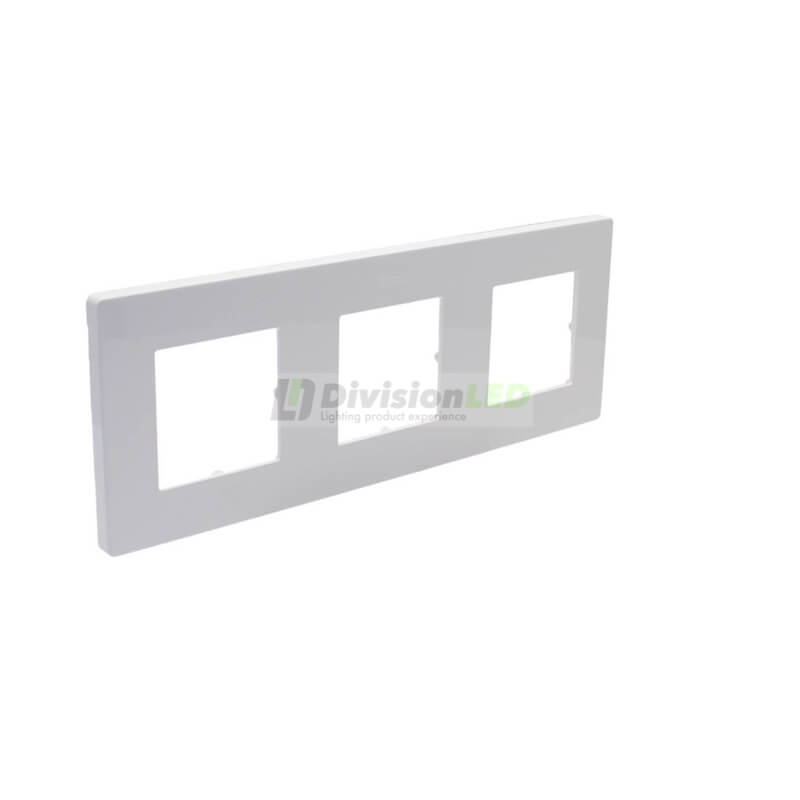 SIMON 27000630-090 Marco estética icon con 3 elementos blanco SIMON 270