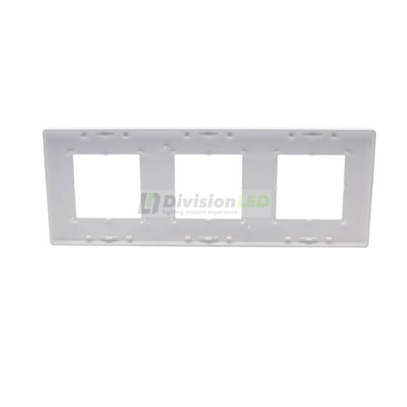 SIMON 27000630-090 Marco estética icon con 3 elementos blanco SIMON 270