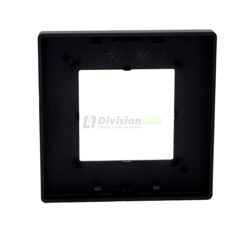 SIMON 27000610-098 Marco estética icon con 1 elemento negro mate SIMON 270