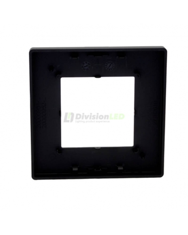 SIMON 27000610-098 Marco estética icon con 1 elemento negro mate SIMON 270
