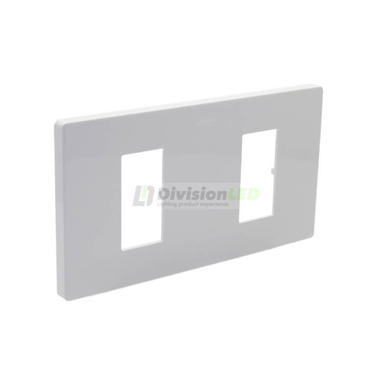 SIMON 27101620-090 Marco mínimo con 2 elementos blanco SIMON 270