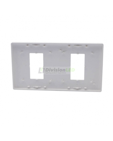 SIMON 27101620-090 Marco mínimo con 2 elementos blanco SIMON 270