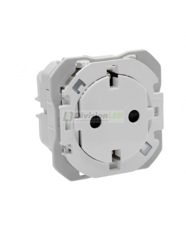 SIMON 20000434-090 Base de enchufe Clean schuko blanco SIMON 270