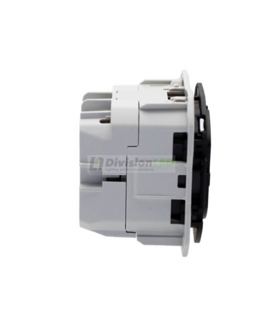 SIMON 20000434-098 Base de enchufe Clean schuko negro mate SIMON 270