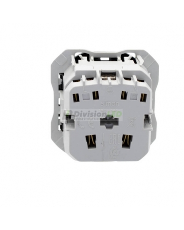 SIMON 20000434-098 Base de enchufe Clean schuko negro mate SIMON 270