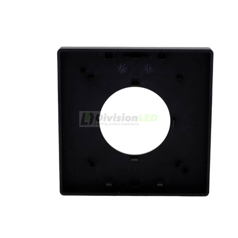 SIMON 27110610-098 Marco mínimo para enchufes con 1 elemento negro mate SIMON 270