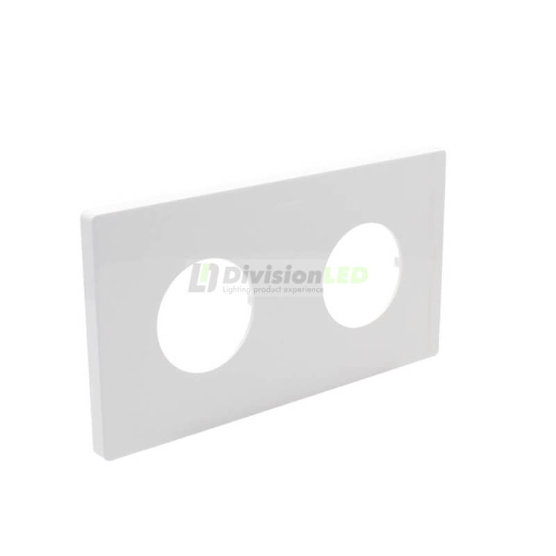 SIMON 27110620-090 Marco mínimo para enchufes con 2 elementos blanco SIMON 270