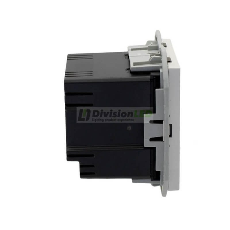 SIMON 20000096-090 Cargador USB doble 2,1A tipo A+A blanco SIMON 270