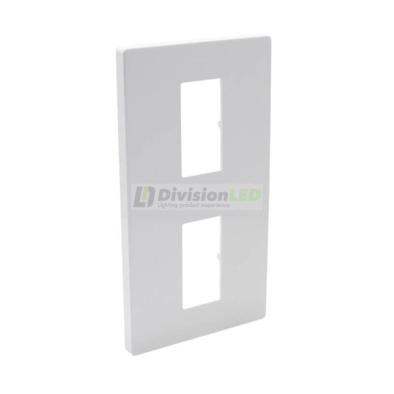 SIMON 27111620-090 Marco mínimo vertical con 2 elementos blanco SIMON 270