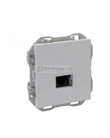 SIMON 20000187-090 Tapa RJ45 con conector blanco SIMON 270