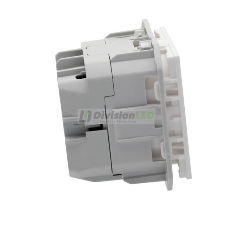 SIMON 20000472-090 Base de enchufe schuko con embornamiento rápido blanco SIMON 270