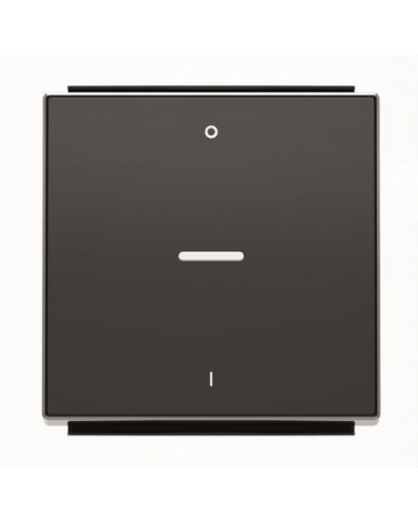 NIESSEN SKY 8501.4 NS Tecla interruptor bipolar con visor negro soft