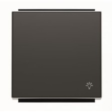 NIESSEN SKY 8504.2 NS Tecla pulsador con símbolo luz negro soft