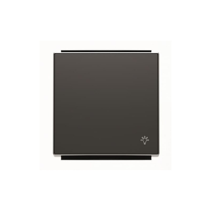 NIESSEN SKY 8504.2 NS Tecla pulsador con símbolo luz negro soft