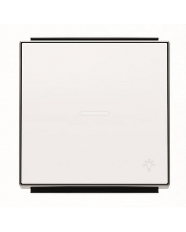 NIESSEN SKY 8504.4 BL Tecla pulsador con visor y símbolo luz blanco