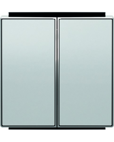 NIESSEN SKY 8511 PL Tecla doble interruptor conmutador plata